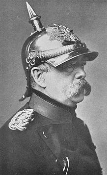 Bismarck in Pickelhaube