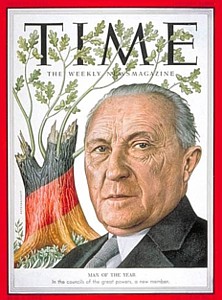 Konrad Adenauer, Time's 1952 Man of the Year