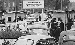 Berlin border crossing, 1964