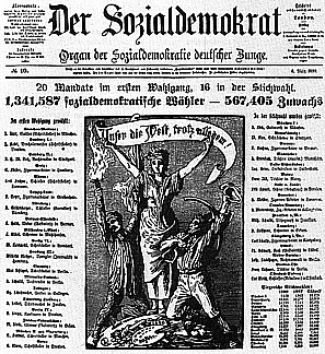 SPD victory in 1890