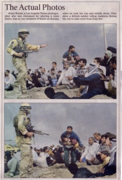 LA Times,  original Iraq photos