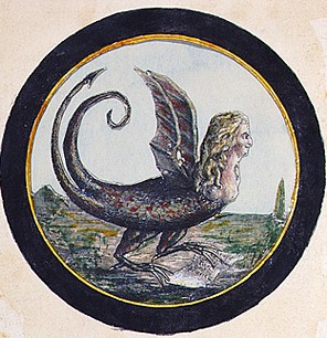 Marie Antoinette as serpent
