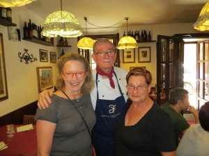 Susan in Firenze with Gino and Marta