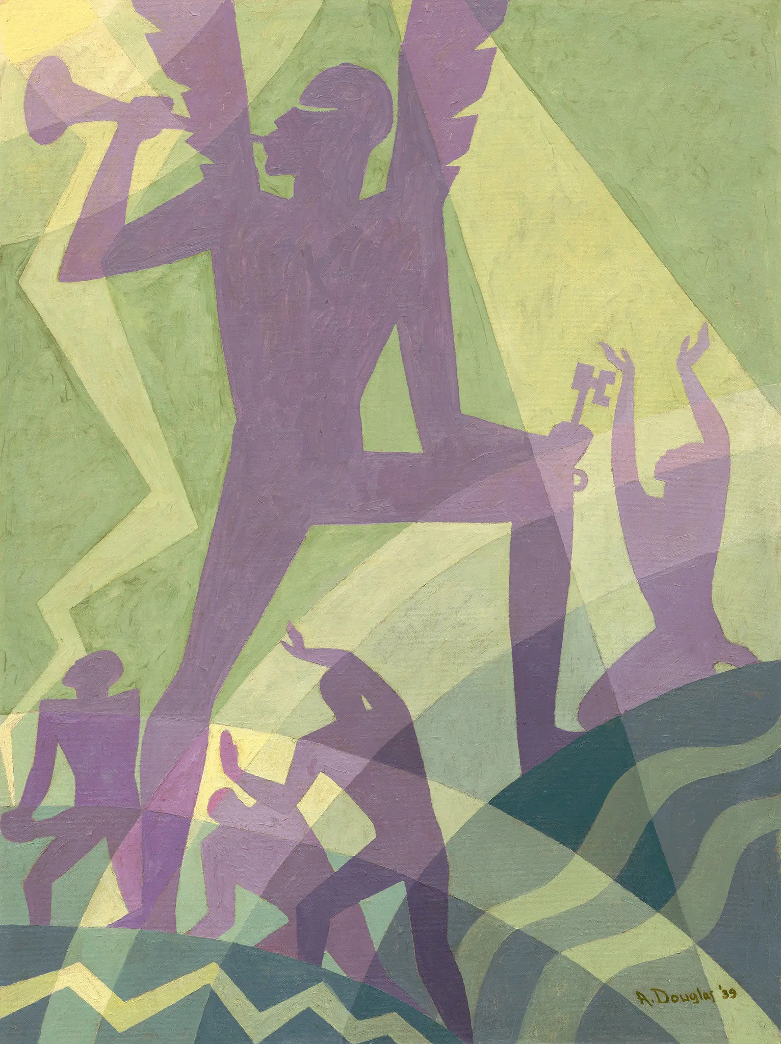 Aaron Douglas, "The Judgment Day" (1939)