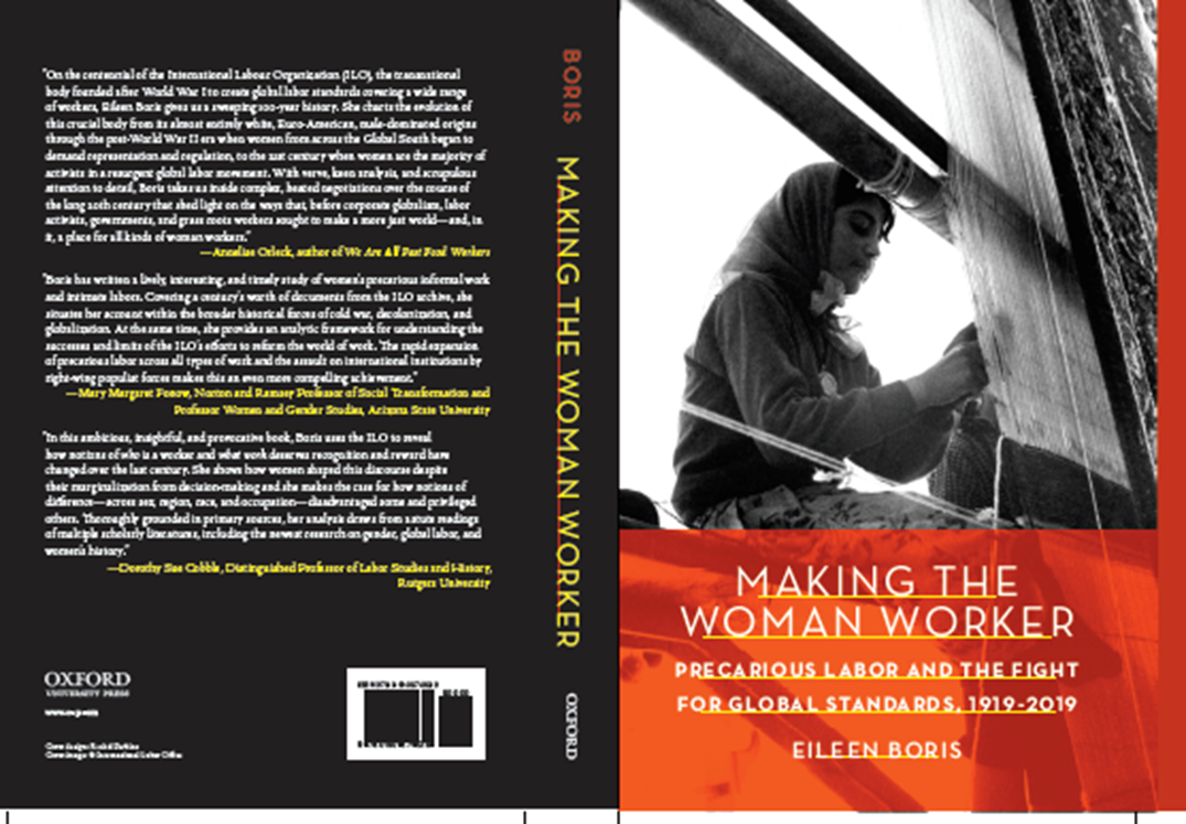 bookcover for Book Talk and Launch: Eileen Boris's Making the Woman Worker