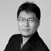 Masuda Hajimu black and white headshot