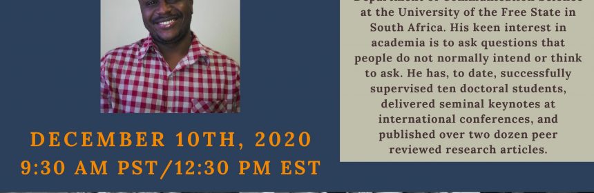 FLyer for Zoom Talk for "Closing the Loophole" on 12/10/20 at 9:30AM