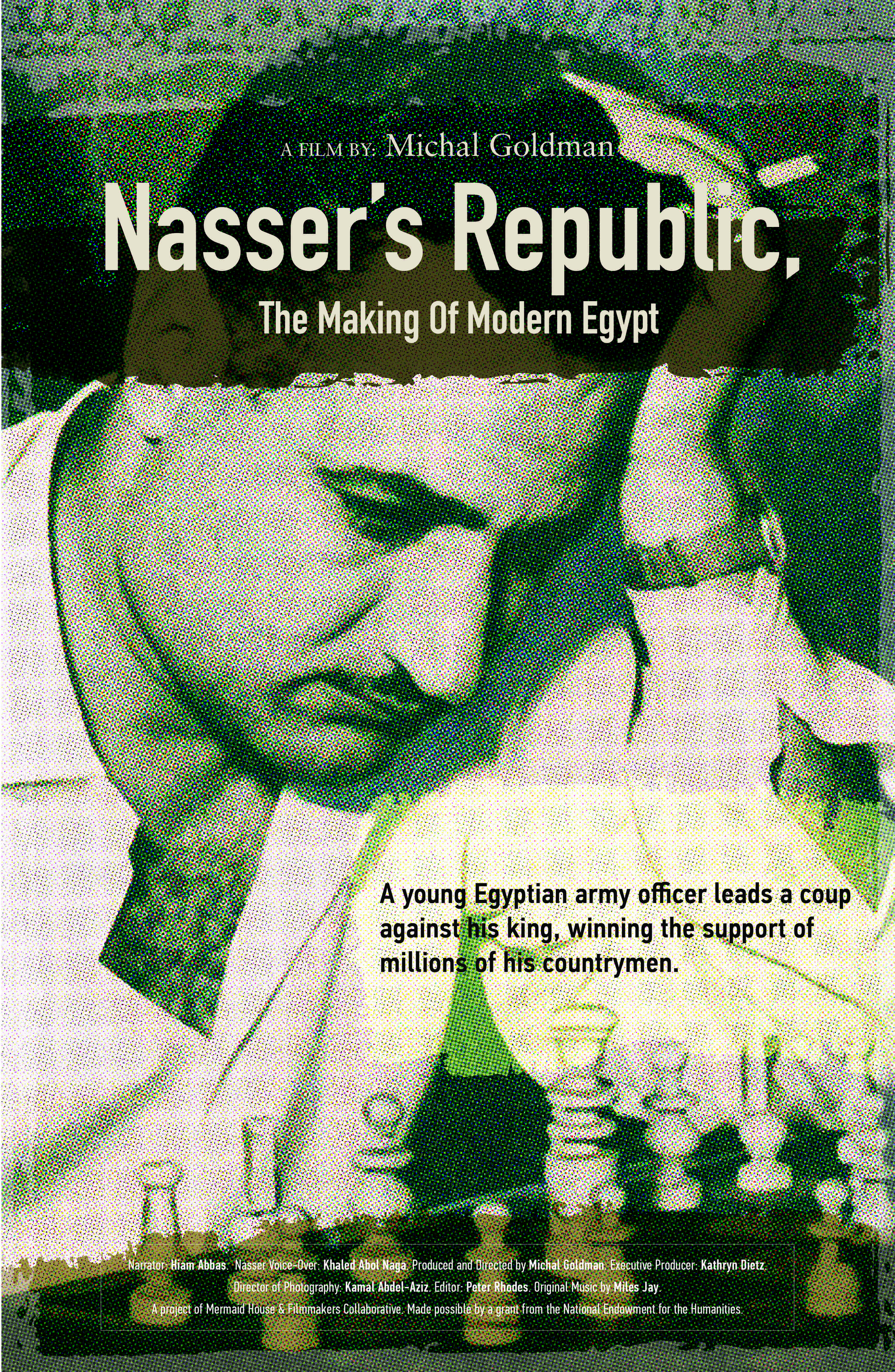poster of Film—"Nasser's Republic: The Making of Modern Egypt"