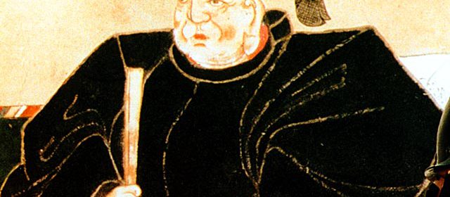 tokugawa-ieyasu illustration from sometime between 1611-23